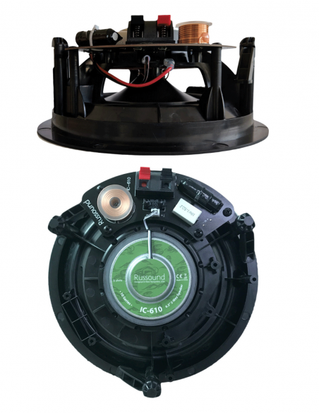 RUSSOUND&nbsp;|&nbsp;IC-610&nbsp;|&nbsp;Enceintes Plafond 6,5''| 2 voies | 90W | Grade 1