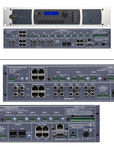 CLOUD&nbsp;|&nbsp;DCM1E&nbsp;|&nbsp;Mélangeur 8 zones numérique | RS232 et Ethernet