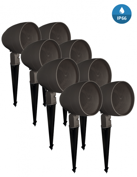 TRUAUDIO&nbsp;|&nbsp;ULTRA10-8.2&nbsp;|&nbsp;Pack Sonorisation Extérieur | 8 enceintes 4,5'' | 2 Subs. 10'' 