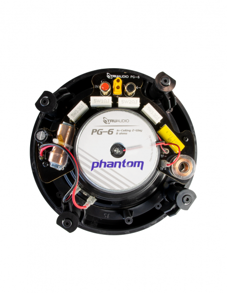 TRUAUDIO&nbsp;|&nbsp;PG-6&nbsp;|&nbsp;Enceinte Plafond 6,5''| 2 voies | 125W | Grade 1