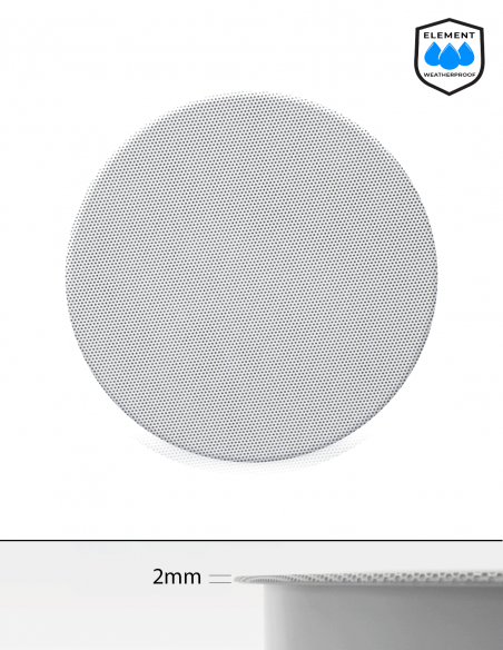 TRUAUDIO&nbsp;|&nbsp;PP-6-ELEMENT&nbsp;|&nbsp;Enceinte Plafond 6,5''| 2 voies | 90W | Grade 2 | Weatherproof