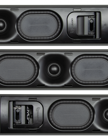 TRUAUDIO&nbsp;|&nbsp;SB-ADAPT-S&nbsp;|&nbsp;Barre de Son Passive LCR 4,5'' | 3 voies | 3x105W | Small