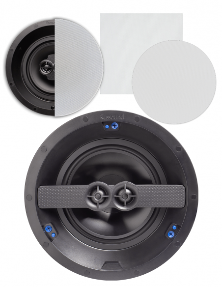 RUSSOUND&nbsp;|&nbsp;IC-820T&nbsp;|&nbsp;Enceintes Plafond 8''| Stéréo | 2 voies | 120W | Grade 2