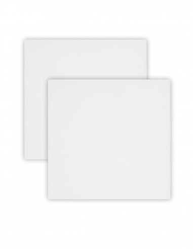 RUSSOUND&nbsp;|&nbsp;ICG-6S&nbsp;|&nbsp;Paire de Grilles Carrées avec Adaptateurs pour Enceintes IC 6,5''