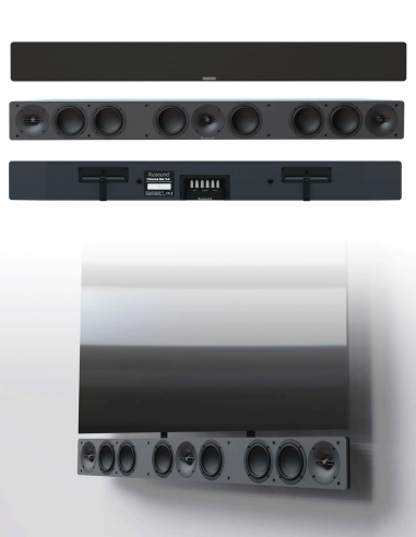 RUSSOUND&nbsp;|&nbsp;CINEMA BAR 3.0&nbsp;|&nbsp;Barre de son Passive LCR | 3 voies | 3x100W