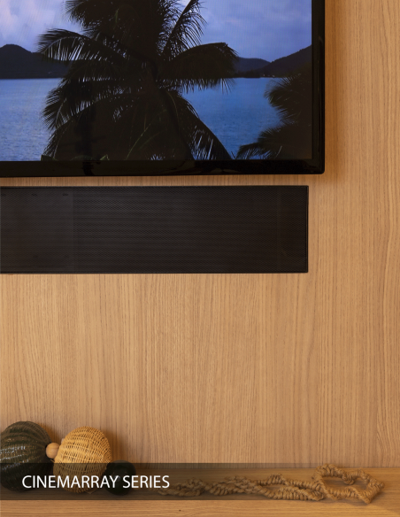MAGNA Audio&nbsp;|&nbsp;CINEMARRAY SERIES&nbsp;|&nbsp;Barre de Son Passive | 2 ou 3 canaux 150W