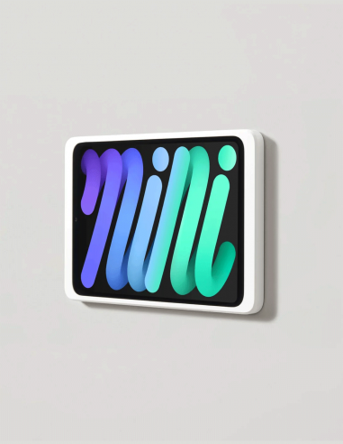 DISPLINE&nbsp;|&nbsp;DAME WALL 2.0 MINI-W&nbsp;|&nbsp;Station d'Accueil Murale pour iPad Mini 8,3'' | Blanche