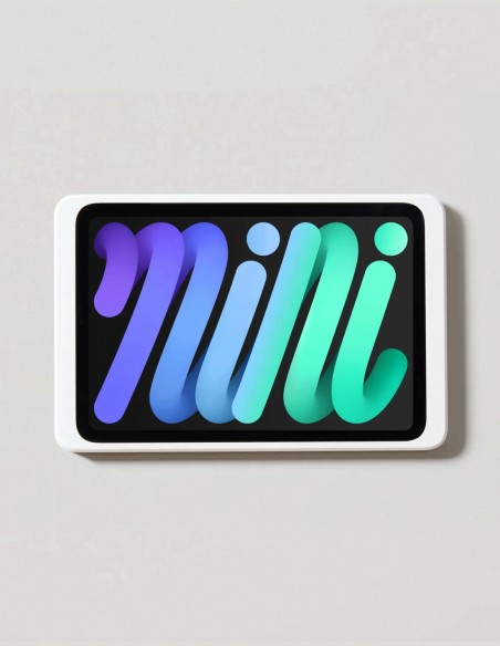 DISPLINE&nbsp;|&nbsp;DAME WALL 2.0 MINI-W&nbsp;|&nbsp;Station d'Accueil Murale pour iPad Mini 8,3'' | Blanche