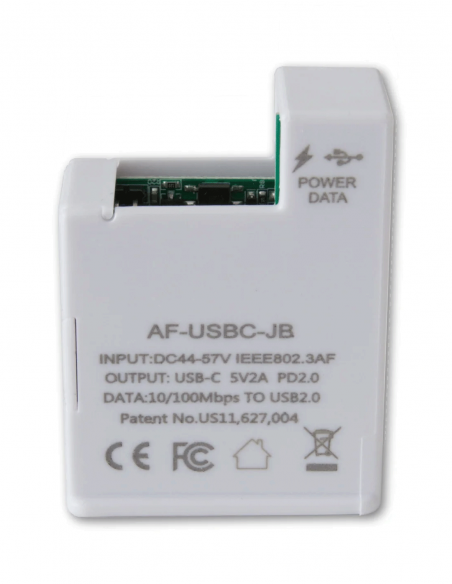 DISPLINE&nbsp;|&nbsp;DSP-95-POE2&nbsp;|&nbsp;Convertisseur PoE 10W et Data
