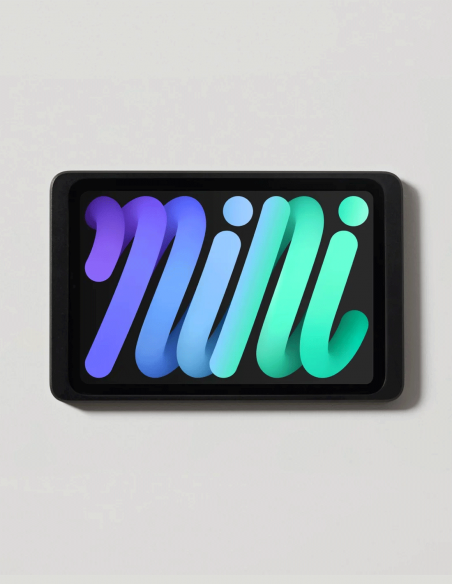 DISPLINE&nbsp;|&nbsp;DAME WALL 2.0 MINI-B&nbsp;|&nbsp;Station d'Accueil Murale Amovible pour iPad Mini 8,3'' | Noire
