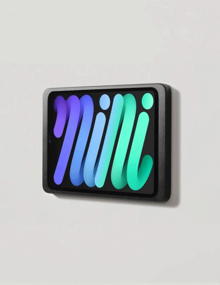 DISPLINE&nbsp;|&nbsp;DAME WALL 2.0 MINI-B&nbsp;|&nbsp;Station d'Accueil Murale Amovible pour iPad Mini 8,3'' | Noire