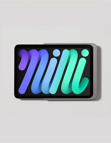 DISPLINE&nbsp;|&nbsp;DAME WALL HOME 2.0 MINI-T&nbsp;|&nbsp;Station d'Accueil Murale Inamovible pour iPad Mini 8,3'' | Titanium