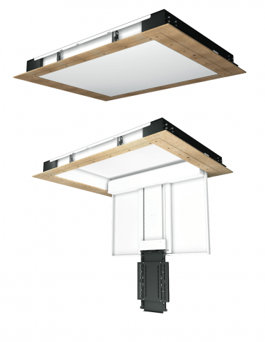 FUTURE AUTOMATION | CHRT5 | Trappe Plafond avec Bras Télescopique pour Escamotage TV | Taille 2