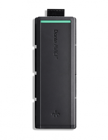 AUDINATE&nbsp;|&nbsp;AVIO-A-4IN-EB&nbsp;|&nbsp;Convertisseur Dante™ AVIO / 2 Entrées Analogiques (4 canaux)