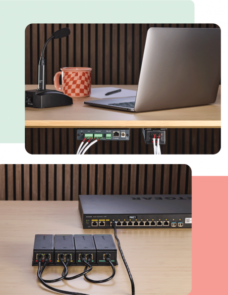 AUDINATE&nbsp;|&nbsp;AVIO-A-4IN-EB&nbsp;|&nbsp;Convertisseur Dante™ AVIO / 2 Entrées Analogiques (4 canaux)