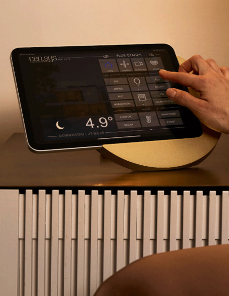 DISPLINE&nbsp;|&nbsp;Sunset Stand 10.9-B&nbsp;|&nbsp;Station d'Accueil de Bureau pour iPad 10.9'' et 11'' | Noire