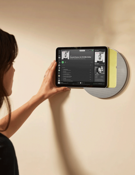 DISPLINE&nbsp;|&nbsp;Moonlight 10.9-B&nbsp;|&nbsp;Station d'Accueil Murale pour iPad 10.9'' et 11'' | Noire