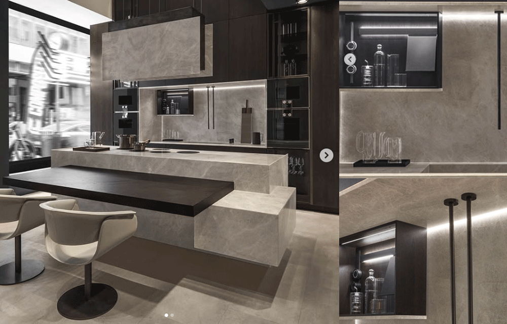 Ascenseurs inversés pour petit électromenager et accessoires de cuisine de Sea & Symphony