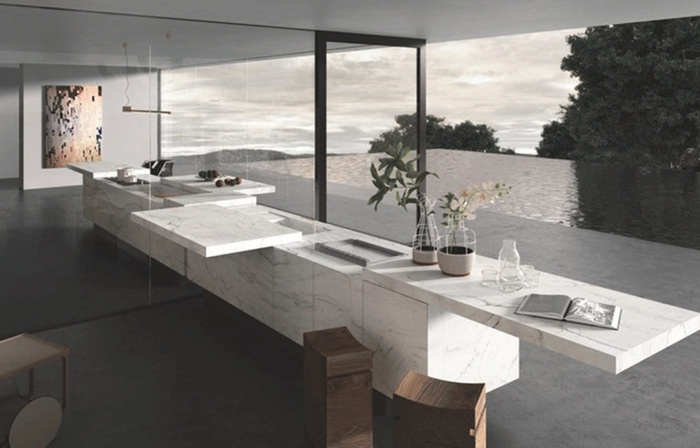 Top Sliding Systems de Sea & Symphony motorisation de plan de travail