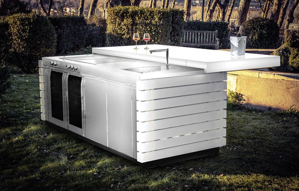 PTop Sliding Systems de Sea & Symphony motorisation de plan de travail exterieur