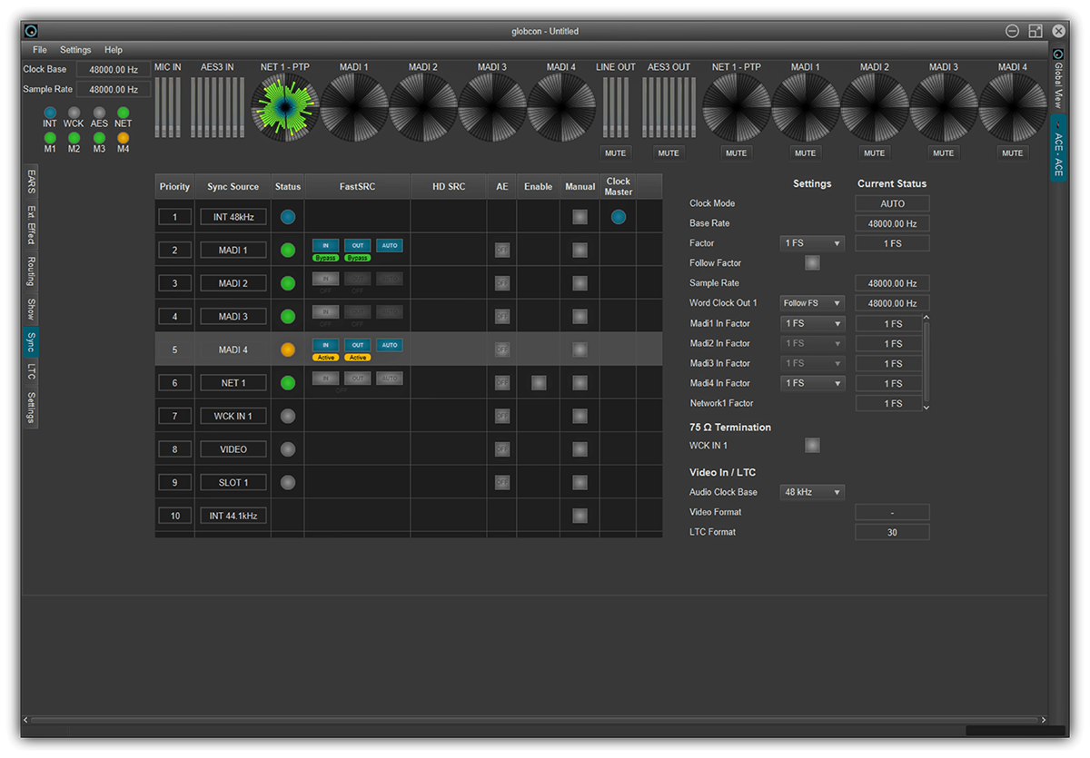 Interface globcon Mode Lecture, exemple 2