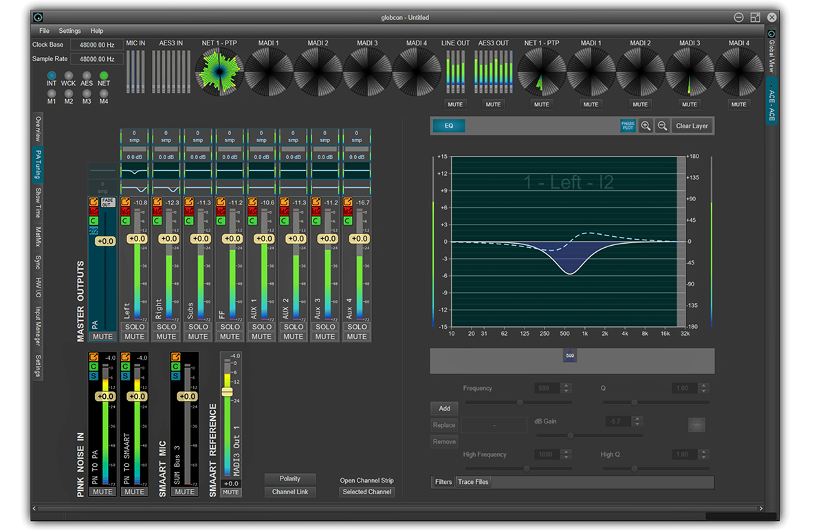 Interface globcon Mode PA, exemple 1