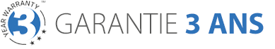 Garantie 3 ans