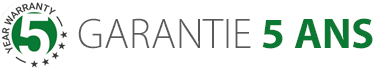 Garantie 5 ans
