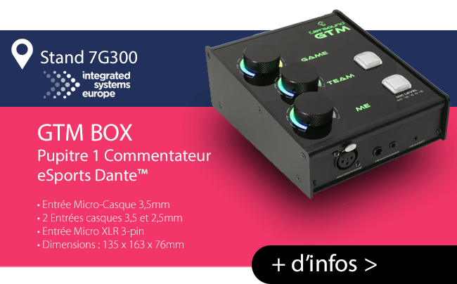 Pupitre Commentateur eSport GTM BOX !
