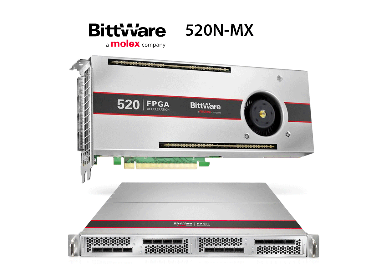 Carte PAC FPGA Bittware 520N-MX