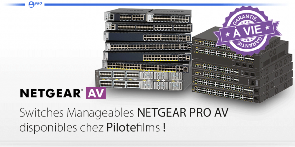 Netgear AV Line Switches !