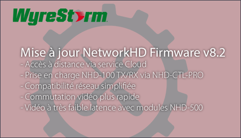 Mise à jour NHD firmware v8.2