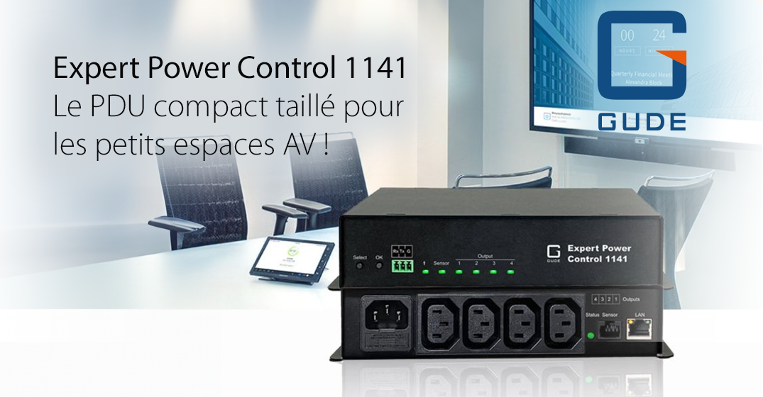 Expert Power Control 1141 : le PDU compact pour les petits espaces AV !