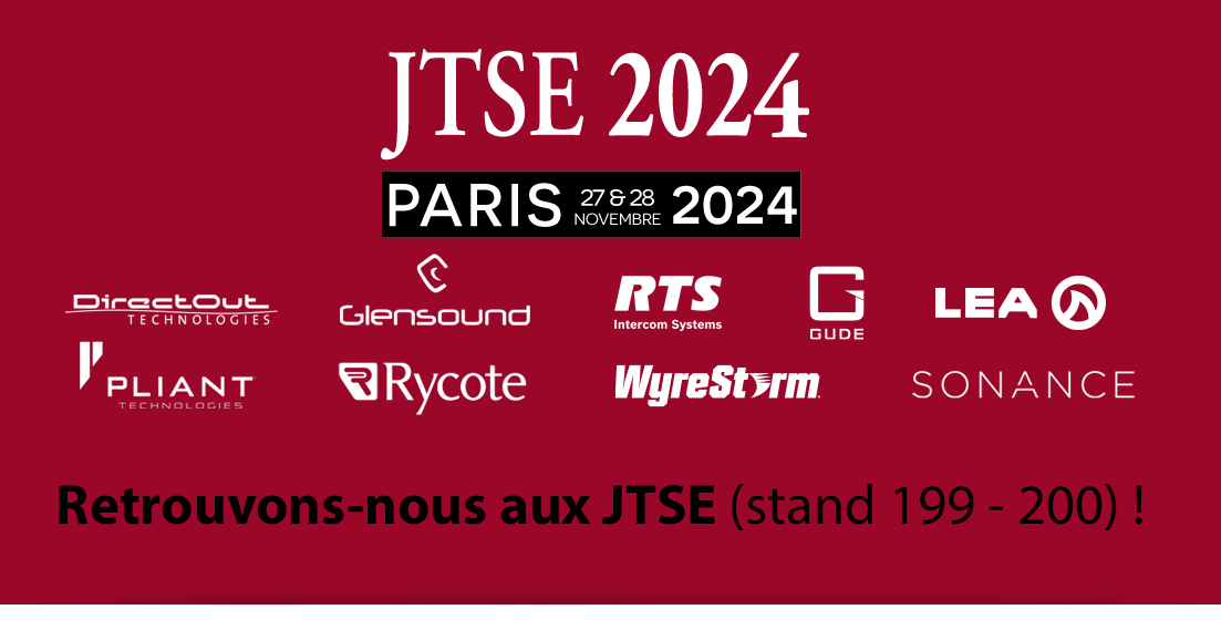 Rendez-vous aux JTSE les 27 et 28 novembre prochains (stand 199 - 200) !