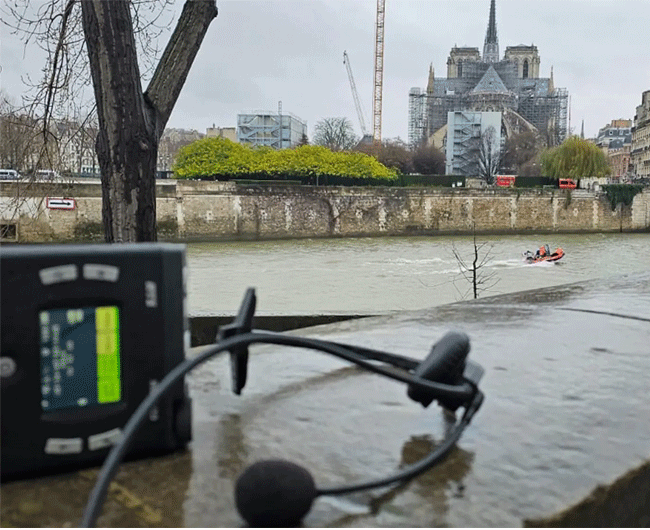 RTS au coeur de la communication lors de la journée d'ouverture de Notre-Dame de Paris !