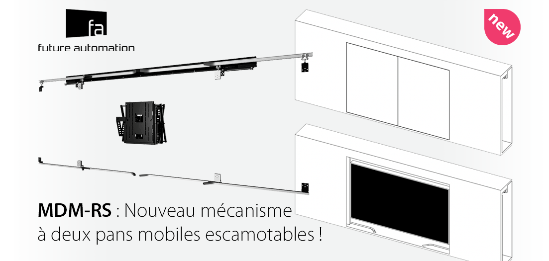 MDM-RS mécanisme à deux pans mobiles escamotables par Future Automation !