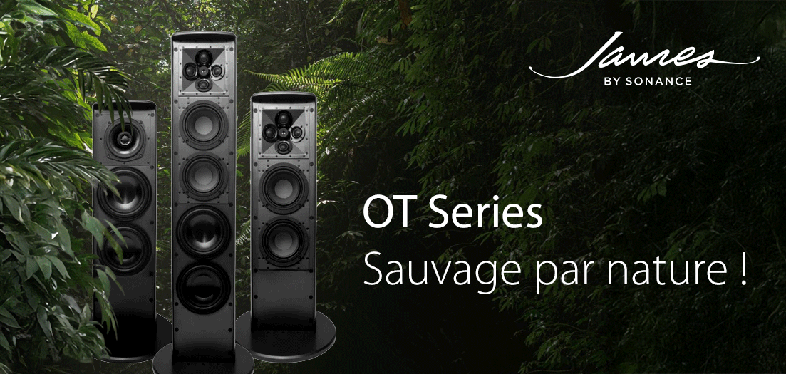 Enceintes audiophiles d'extérieur OT Series de James by Sonance !