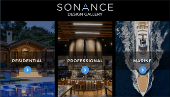 SONANCE Design Gallery, découvrez toutes les solutions de la marque !