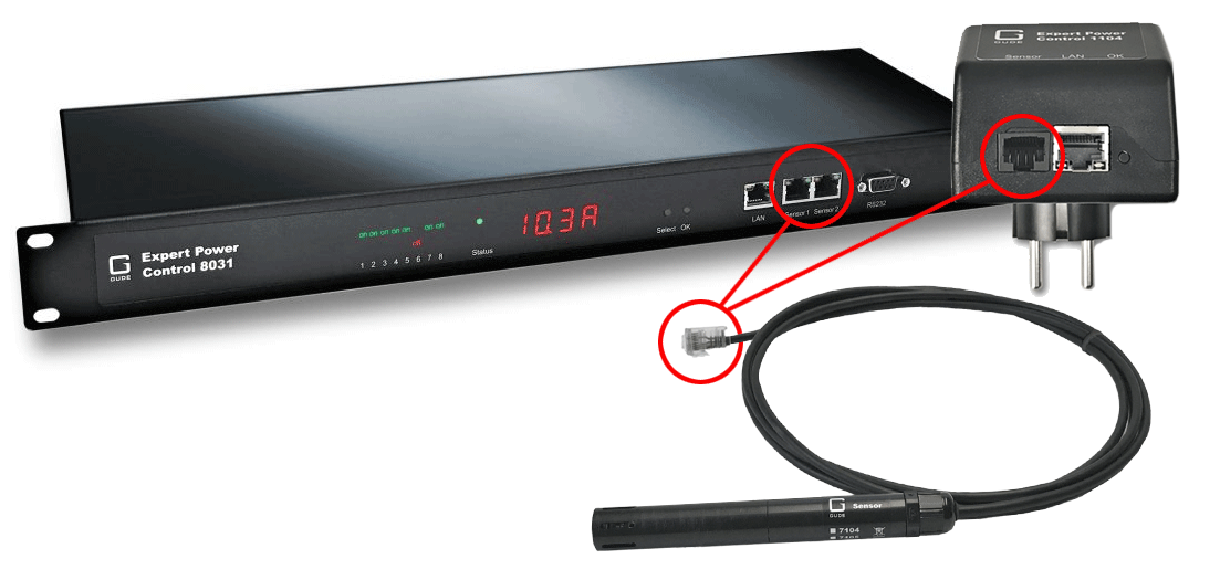 Sondes de monitoring des paramètres environnementaux pour PDU GUDE !