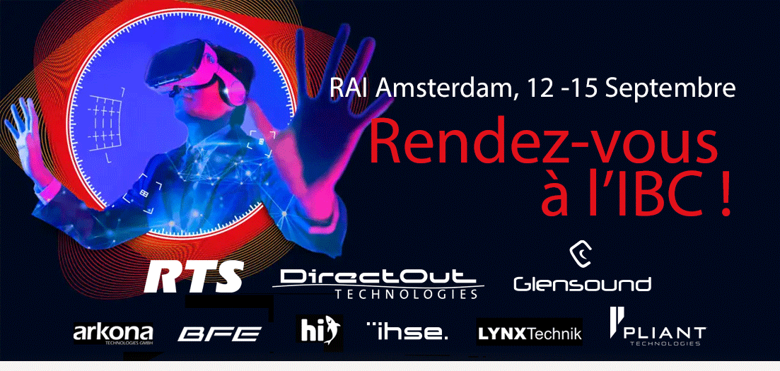 Rendez-vous à l'IBC !