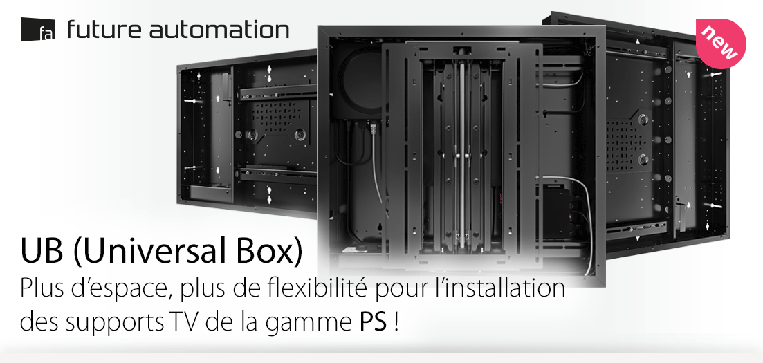Future Automation : nouveaux boitiers d'encastrement UB (Universal Box) !