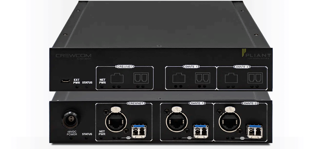 Interface Dante CXD-32CF par PLIANT Technologies !