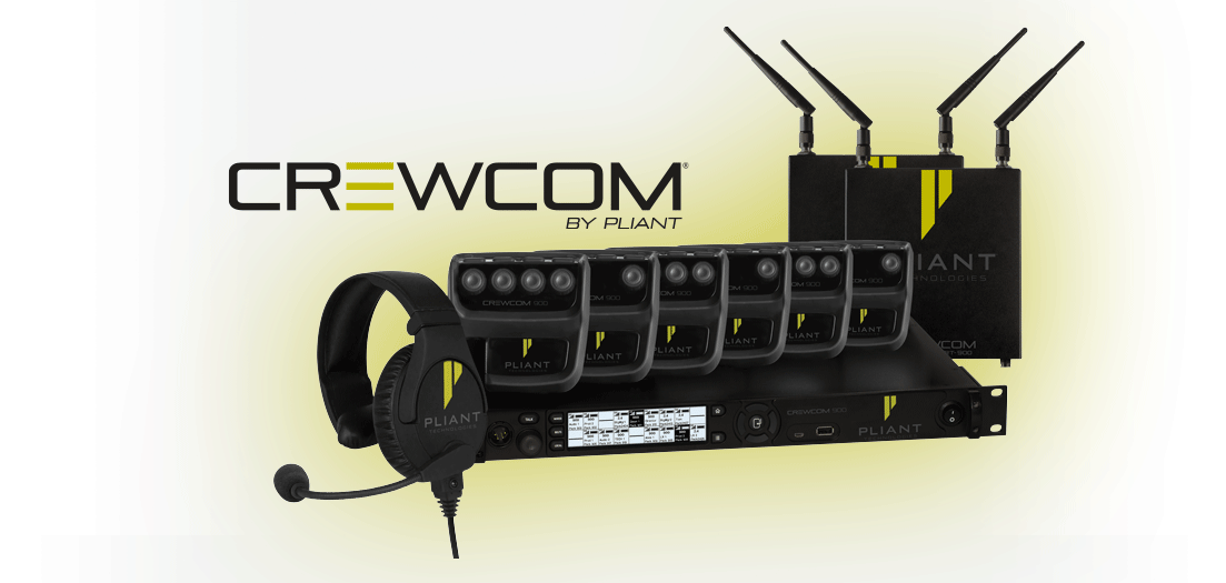 Gamme intercom CrewCom de PLIANT Technologies !