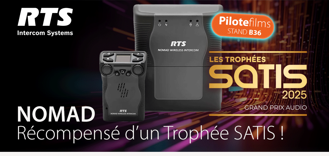 NOMAD de RTS Intercoms récompensé d'un Trophée SATIS !