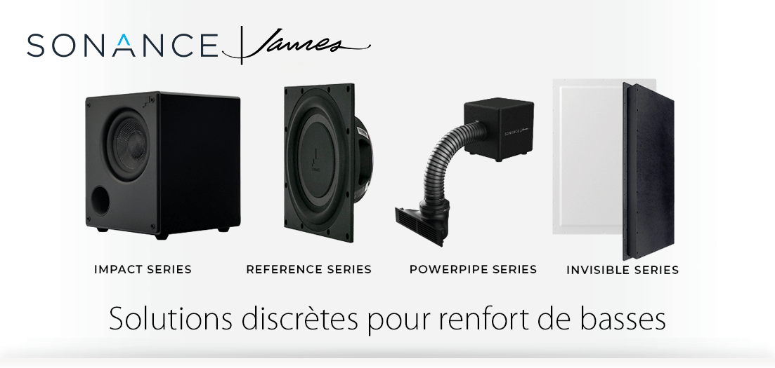 Sonance : solutions discr&egrave;tes pour renfort de basses !