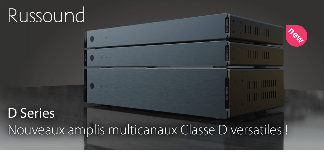 3 nouveaux amplis RUSSOUND !