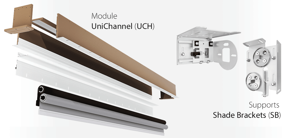 Pr&eacute;sentation module UCH et supports SB
