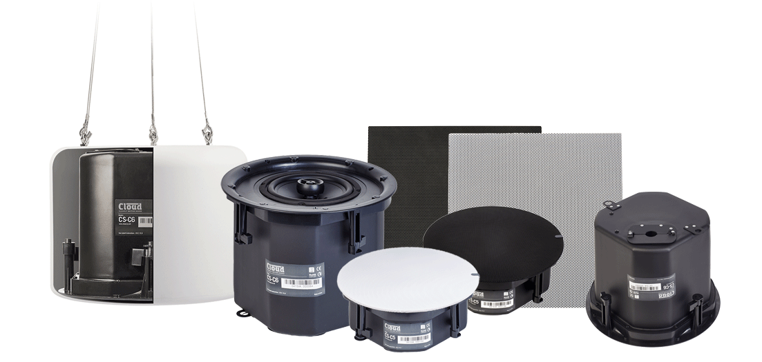 Enceintes plafonniers CS-C de Cloud Electronics