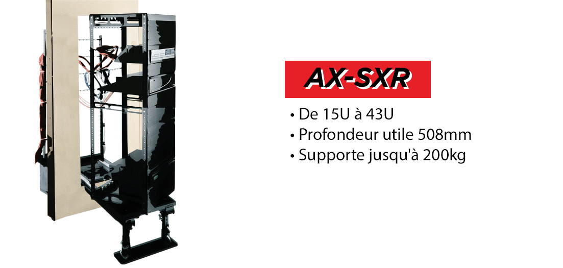 Racks AX-SXR de Middle Atlantic !