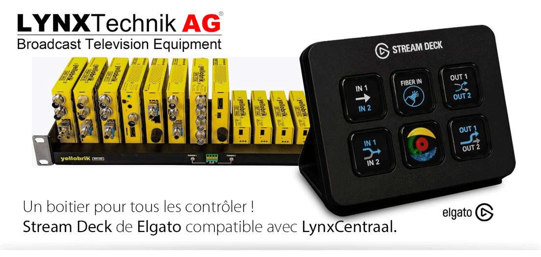 LynxCentraal compatible avec Stream Deck de Elgato ! 